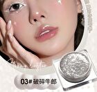 Shiny Metallic Liquid Eyeshadow - 3 Colors - 02# Metallic Silver - 5g
