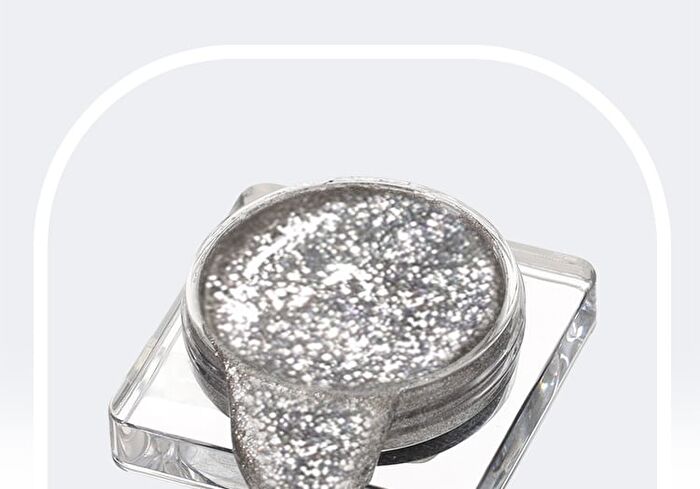 Shiny Metallic Liquid Eyeshadow - 3 Colors - 02# Metallic Silver - 5g
