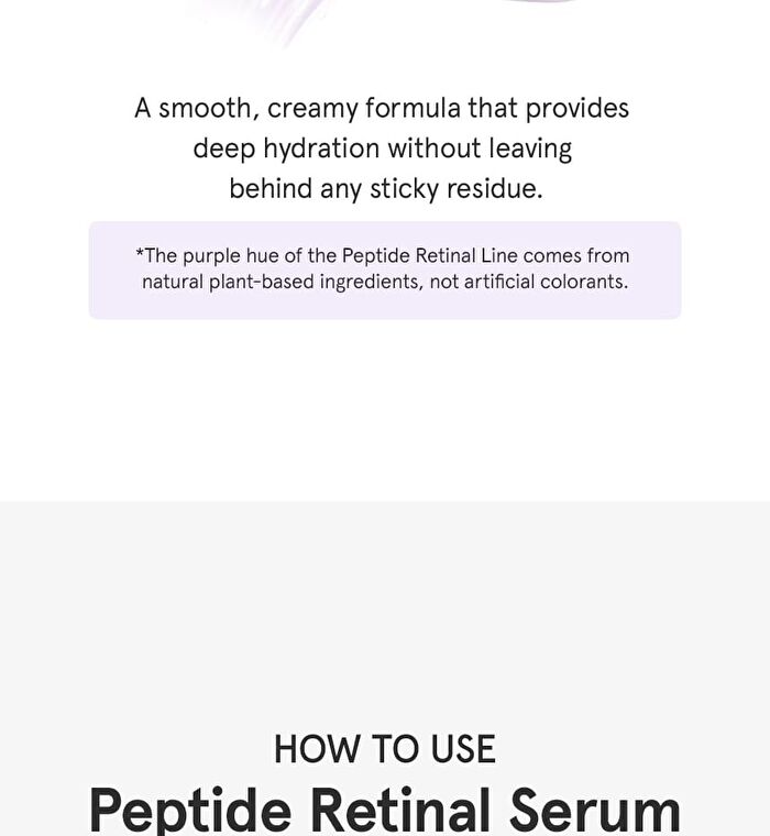 Peptide Retinal Cream - 55ml