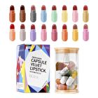 Derol Set of 16: Profusion Capsule Velvet Lipstick - #1g*16pcs