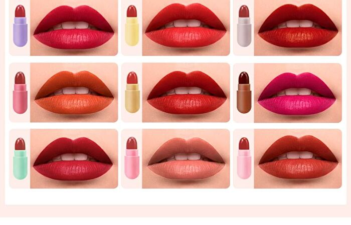 Derol Set of 16: Profusion Capsule Velvet Lipstick - #1g*16pcs