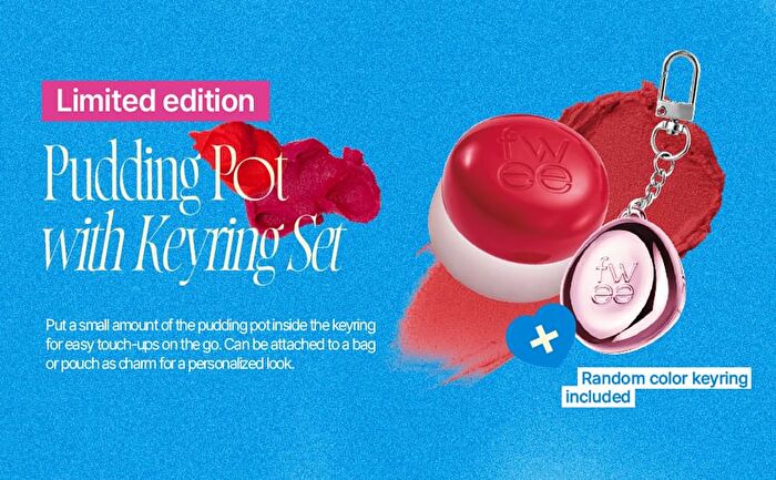 fwee Pudding Pot Keyring Set - 30 colors - #CR02 Boy