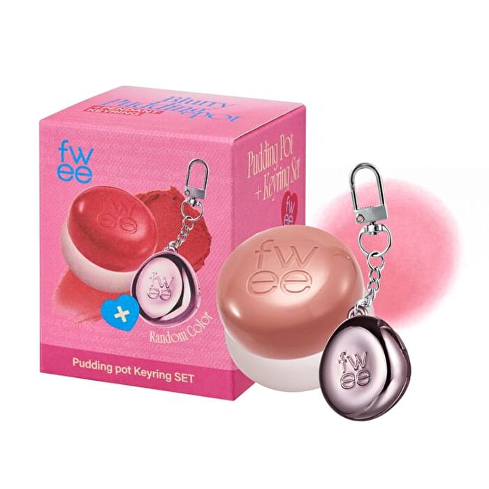 fwee Pudding Pot Keyring Set - 30 colors - #RD04 Fav