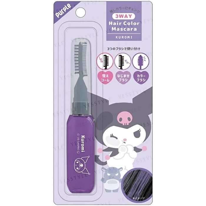 Sanrio 3-Way Hair Color Mascara - Cinnamoroll Blue