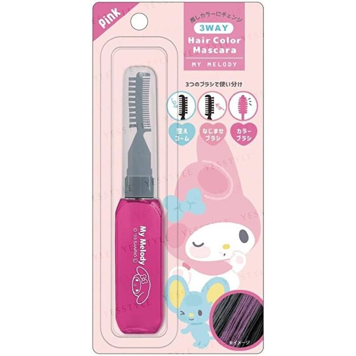 Sanrio 3-Way Hair Color Mascara - Cinnamoroll Blue