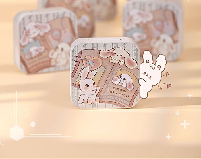Yigu Digu Diary Series Metal Box Blush & Lip Cream - 6 Colors - 07# - 3.2g