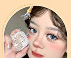 Yigu Digu Diary Series Metal Box Blush & Lip Cream - 6 Colors - 08# - 3.2g