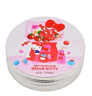 Sanrio Hello Kitty 50th Anniversary Moisturizing Skin Cream - Polka Dot - 140g