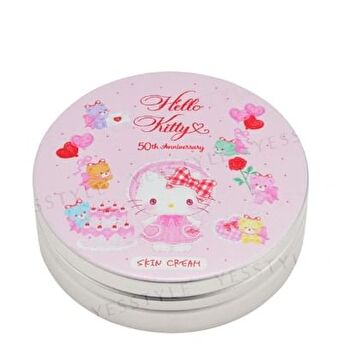 Sanrio Hello Kitty 50th Anniversary Moisturizing Skin Cream - Polka Dot - 140g