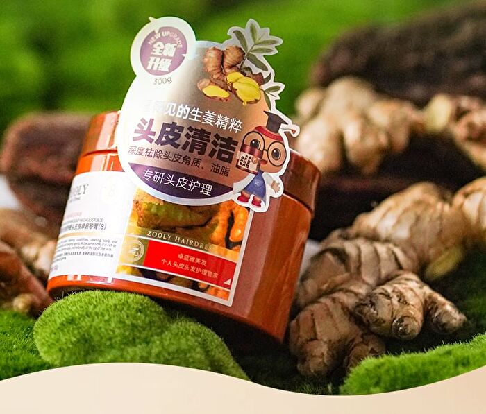 Zooly No.8 Ginger Scalp Soothing Massage Scrub - 300ml
