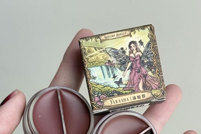 Shellwe Makeup Farasha Butterfly Fairy Duo Lip Mud Blush - 3 Colors - #01 LEPKE - 5.2g