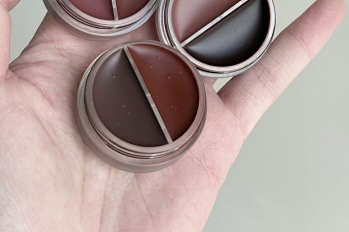 Shellwe Makeup Farasha Butterfly Fairy Duo Lip Mud Blush - 3 Colors - #01 LEPKE - 5.2g