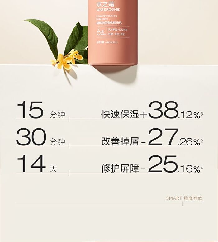 Watercome Essence Moisturzing Body Lotion - 3 Flavors - Osmanthus - 300g