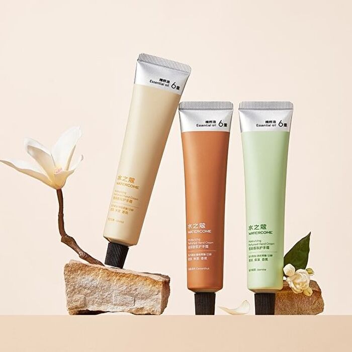 Watercome Moisturizing Perfumed Hand Cream - 3 Flavors - Orchid - 40g