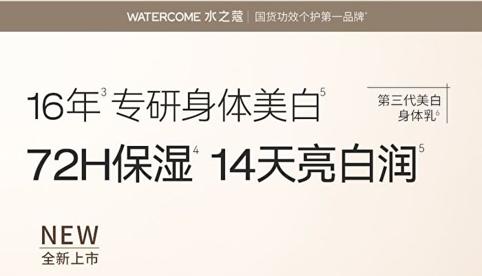 Watercome 5% Nicotinamide Essence Whitening Body Lotion - 3 Flavors - Rose - 220g