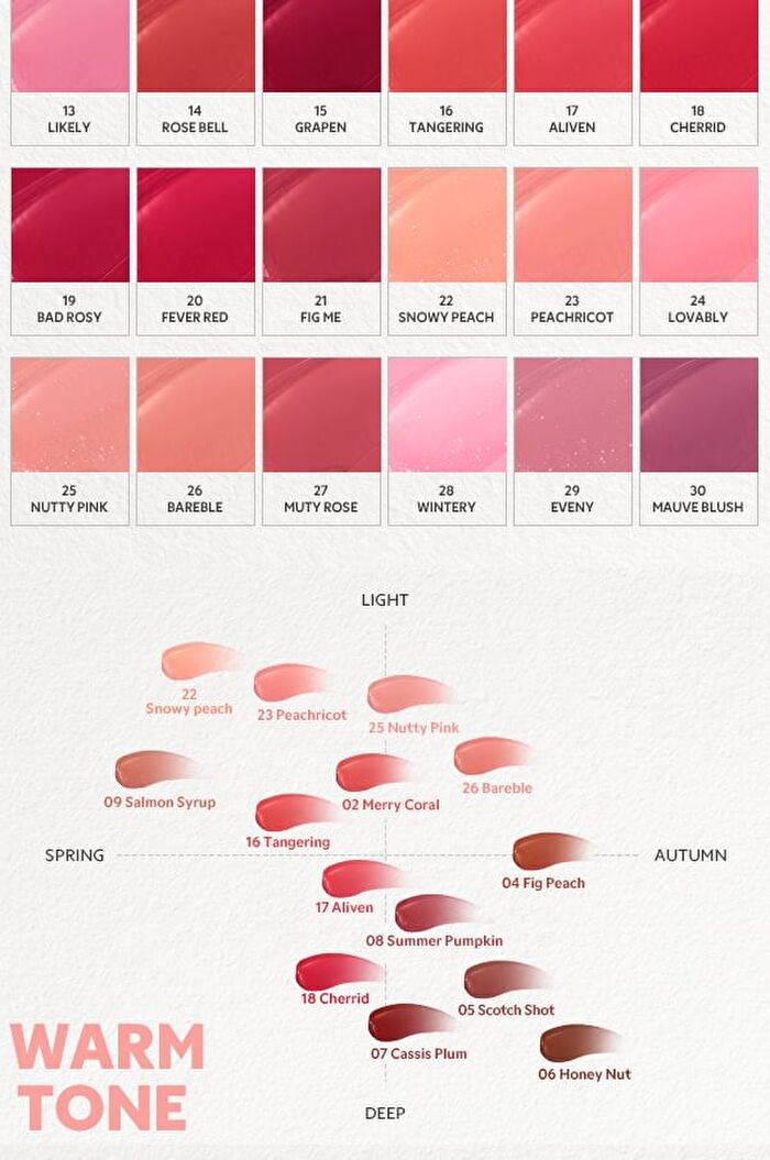 Waterism Glow Tint Mini - 30 Colors - #10 Heart Berry