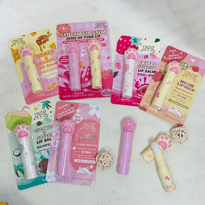Unicat Cat Paw Lip Balm - Shea Butter & Grapefruit Peel Oil