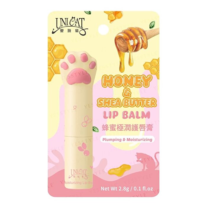 Unicat Cat Paw Lip Balm - Triple Hydration Strawberry