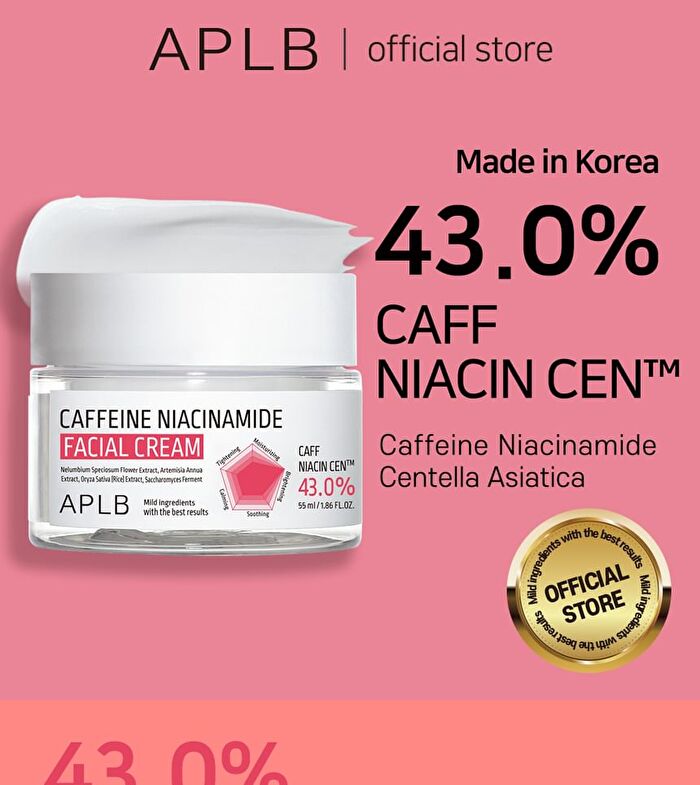 Aplb Caffeine Niacinamide Facial Cream Set - 55ml x 2 pcs