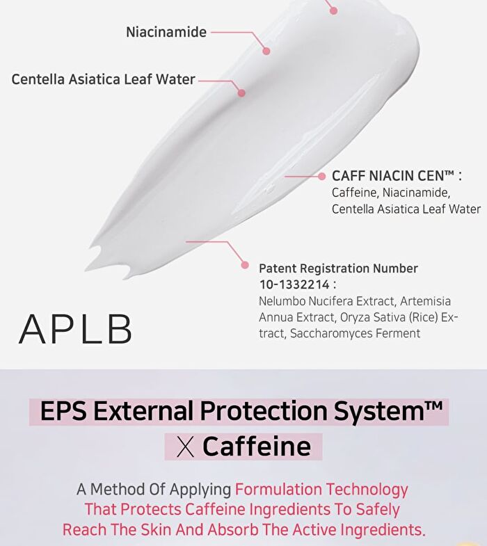Aplb Caffeine Niacinamide Facial Cream Set - 55ml x 2 pcs