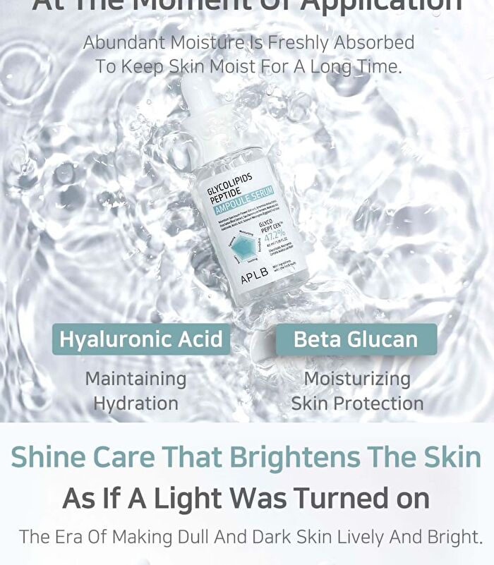 Aplb Glycolipids Peptide Ampoule Serum Set - 40ml x 2 pcs