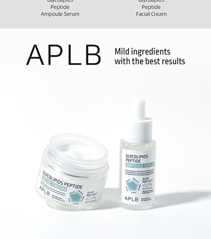 Aplb Glycolipids Peptide Ampoule Serum Set - 40ml x 2 pcs