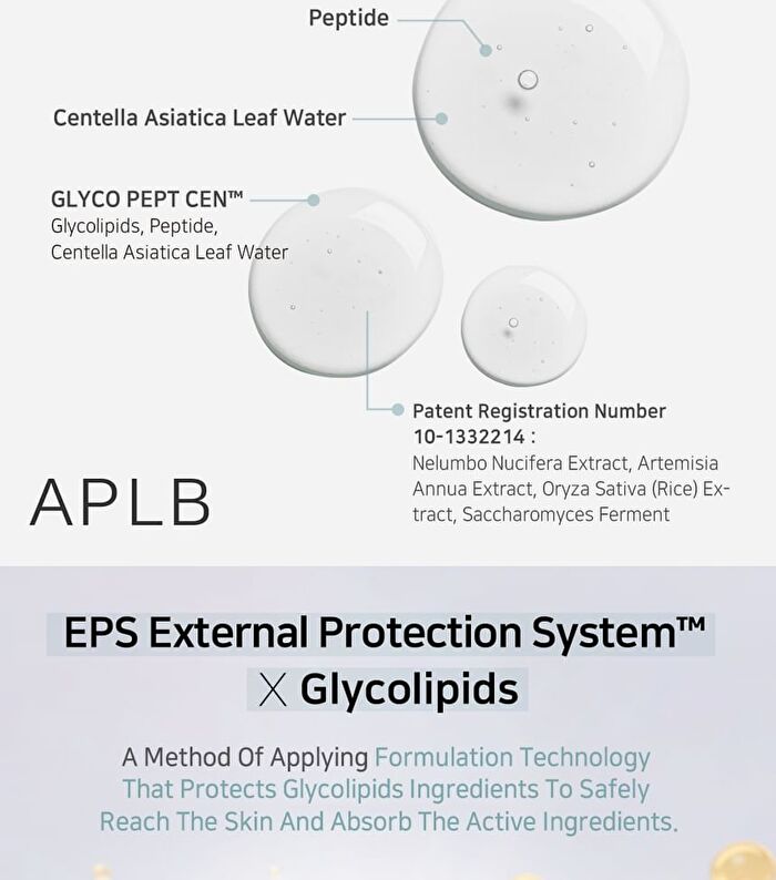 Aplb Glycolipids Peptide Ampoule Serum Set - 40ml x 2 pcs