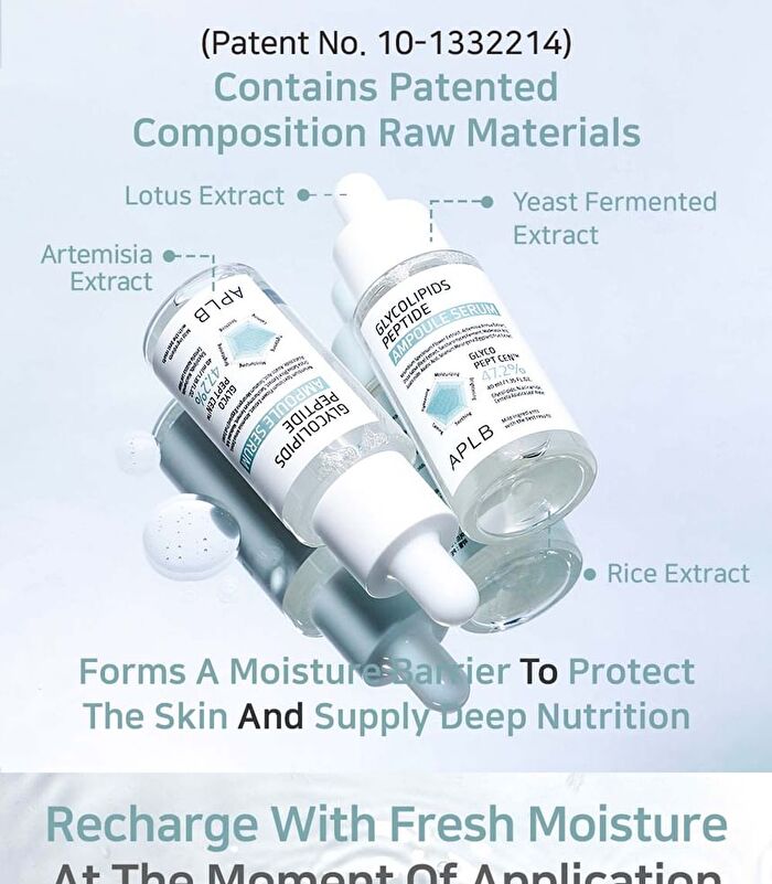 Aplb Glycolipids Peptide Ampoule Serum Set - 40ml x 2 pcs