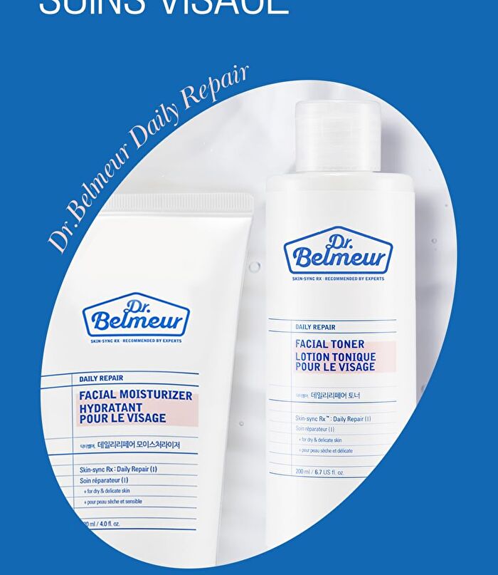 Dr. Belmeur Daily Repair Skincare Set - 2025 Version - 4 pcs
