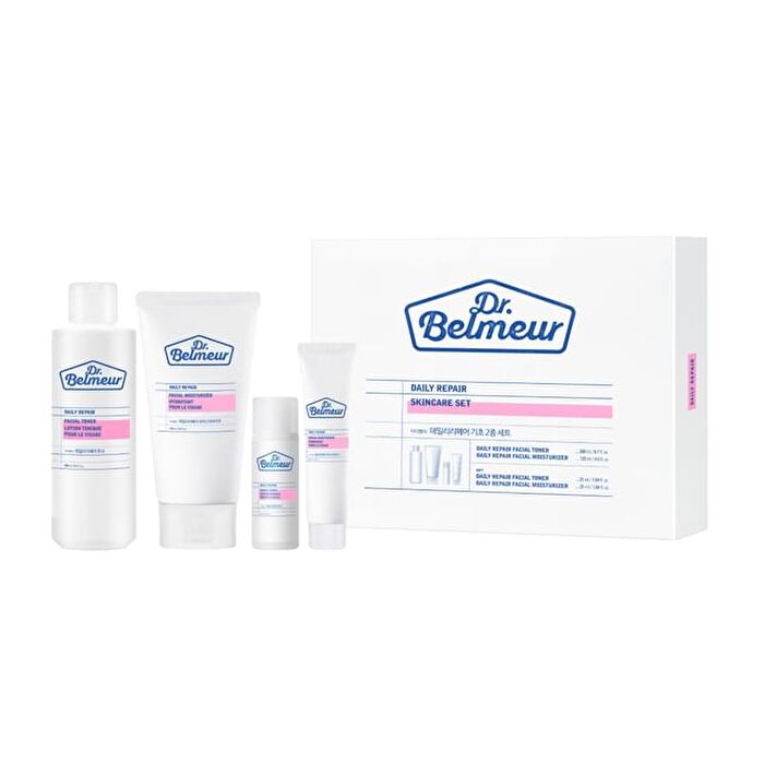 Dr. Belmeur Daily Repair Skincare Set - 2025 Version - 4 pcs