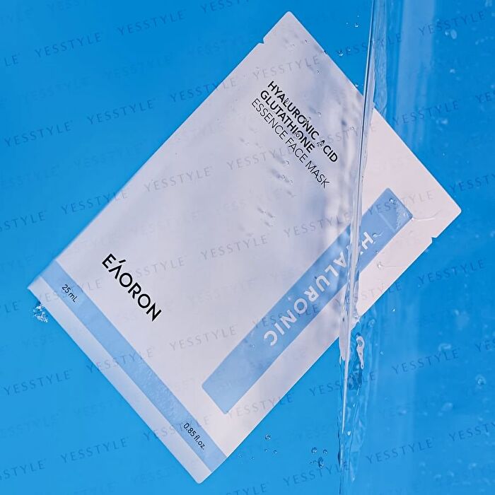 Eaoron Hyaluronic Acid Glutathione Essence Face Mask - 5 pcs