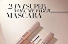 2 in 1 Volume Fiber & Mascara - #Mascara - 8g