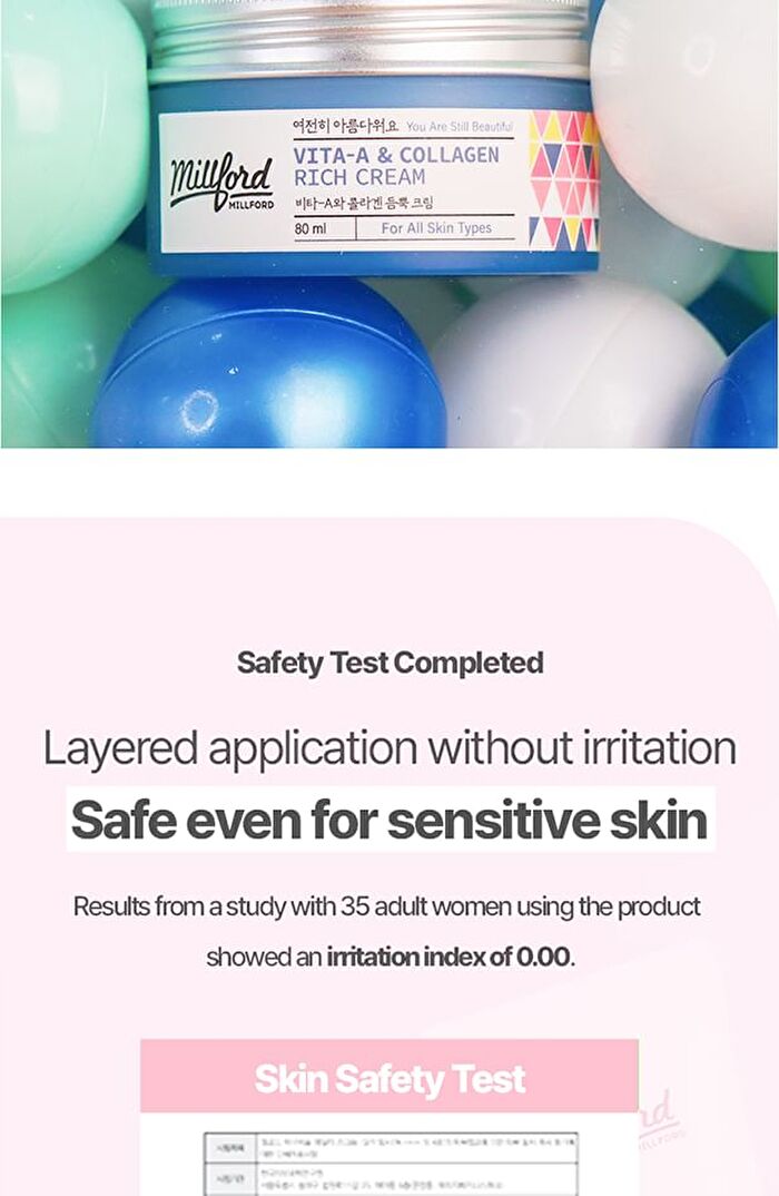 Vita A & Collagen Rich Cream - 2024 Version - 80ml