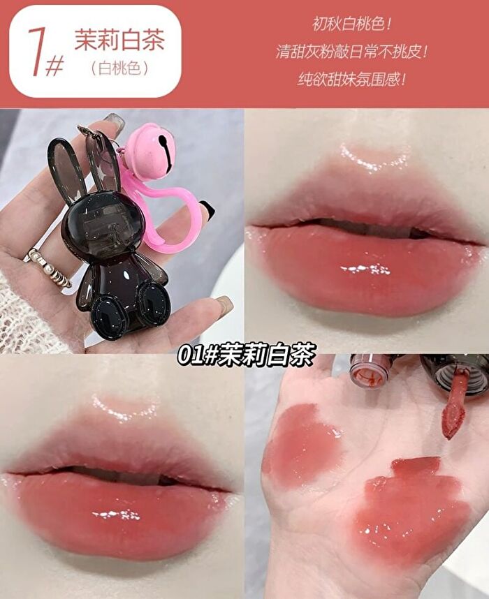 Black Rabbit Water Gloss Lip Glaze - 1-3 - #02 - 1.8g