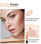 Dark And Light Foundation Mixer - 2 Colors - #01 - 15g