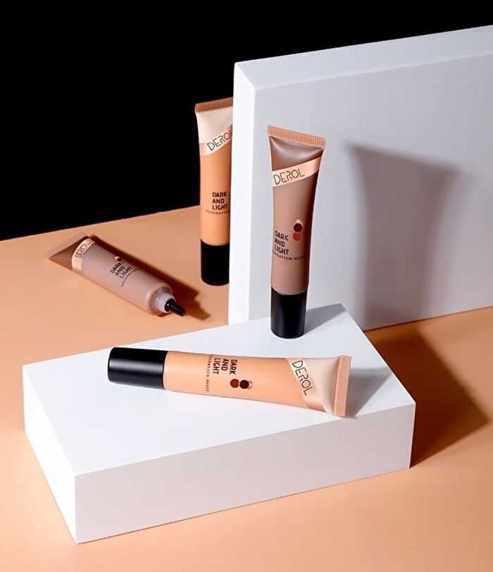 Dark And Light Foundation Mixer - 2 Colors - #01 - 15g