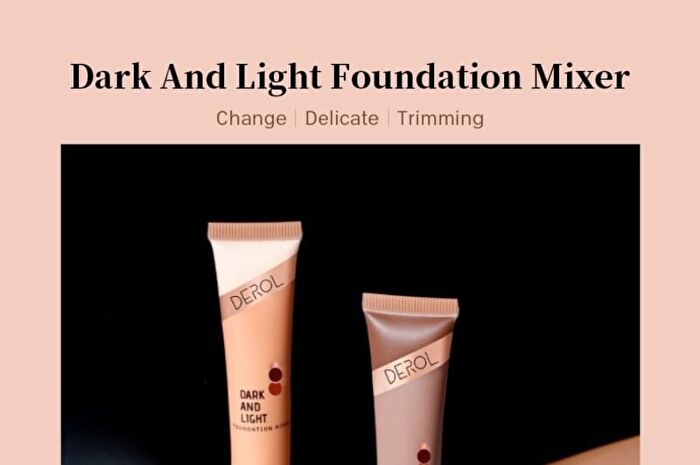 Dark And Light Foundation Mixer - 2 Colors - #01 - 15g