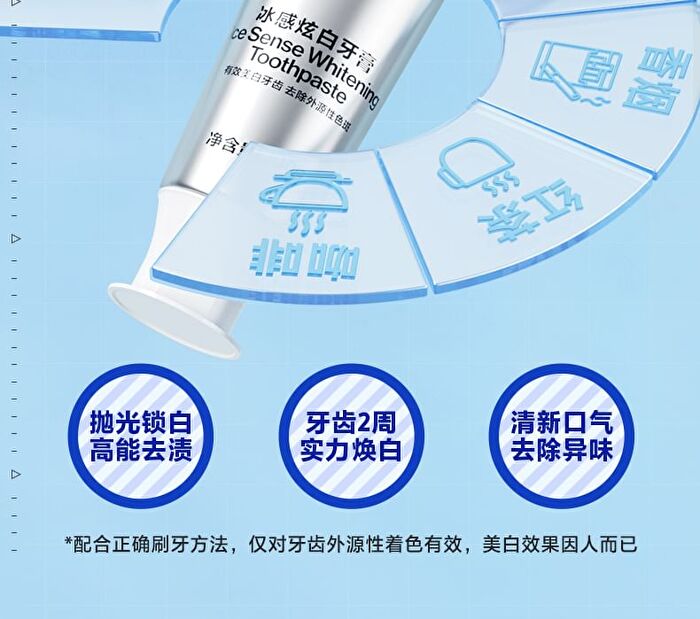 Ice Sense Whitening Toothpaste - 100g