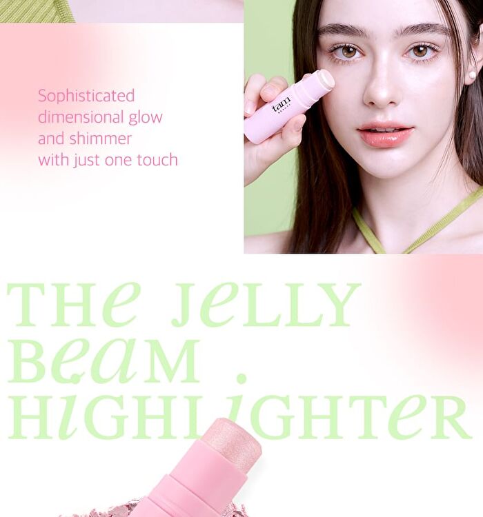 Tam Beauty The Jelly Beam Highlighter - 3 Colors - #02 Gummy Pink