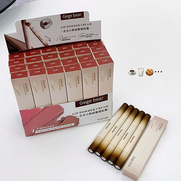 Velvet Mist Lip Powder Cream - 4 Colors - #04 - 2g