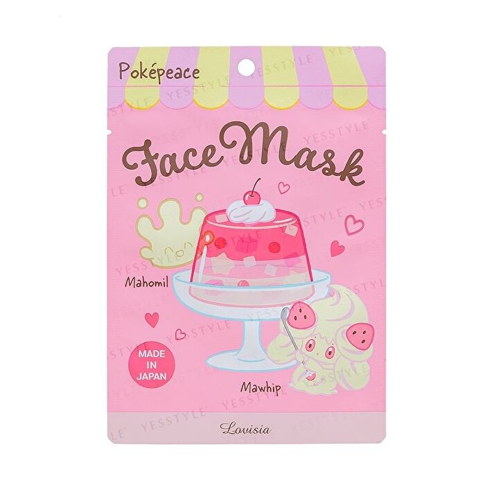 Pokemon Pokepeace Face Mask - Pochama & Mokuroh - 1 pc