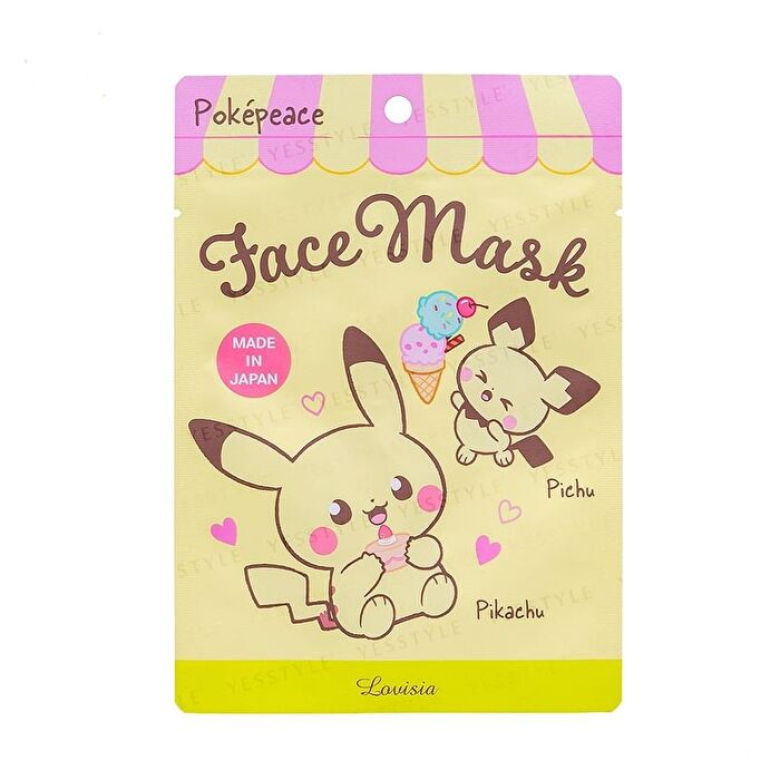 Pokemon Pokepeace Face Mask - Pochama & Mokuroh - 1 pc