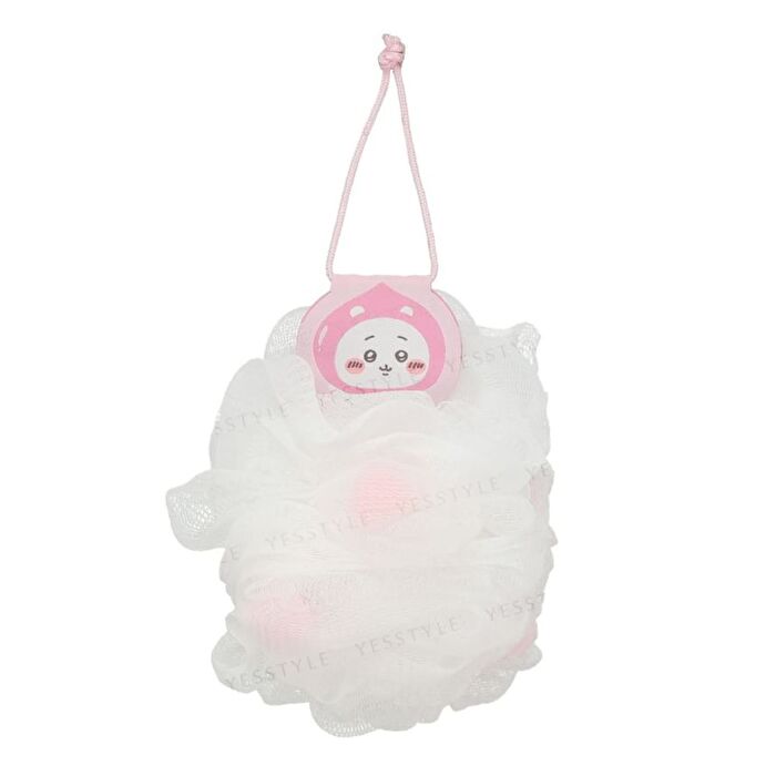 Shobido Chiikawa Bathtime Gift Sponge & Bath Fizz - Chiikawa Peach - 2 pcs