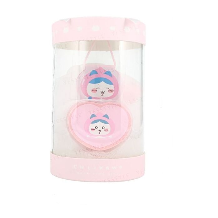 Shobido Chiikawa Bathtime Gift Sponge & Bath Fizz - Chiikawa Peach - 2 pcs