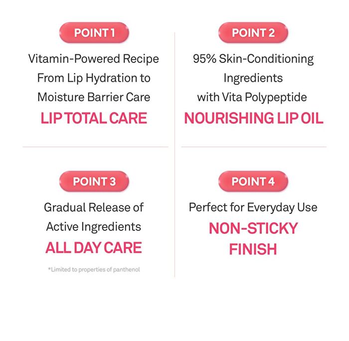 Vita Barrier Nourishing Lip Oil - 2 Types - #02 Mandarin