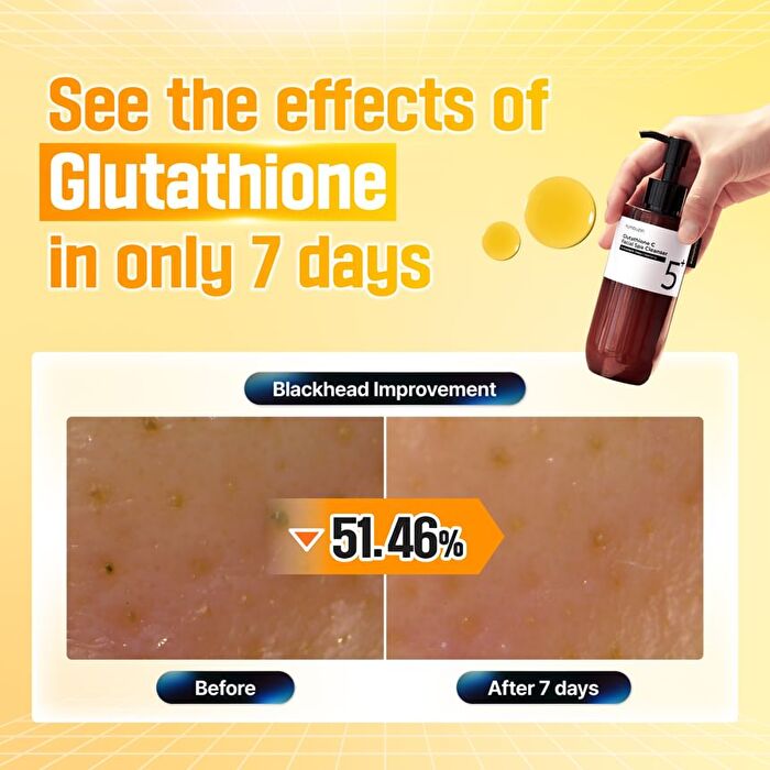 No. 5+ Glutathione C Facial Spa Cleanser - 200ml