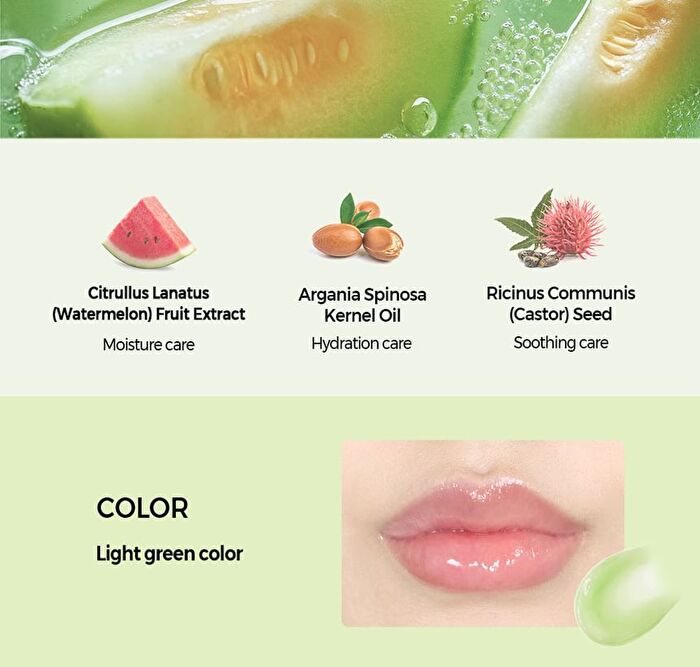 Klavuu Nourishing Care Lip Sleeping Pack - 4 Types - Melon
