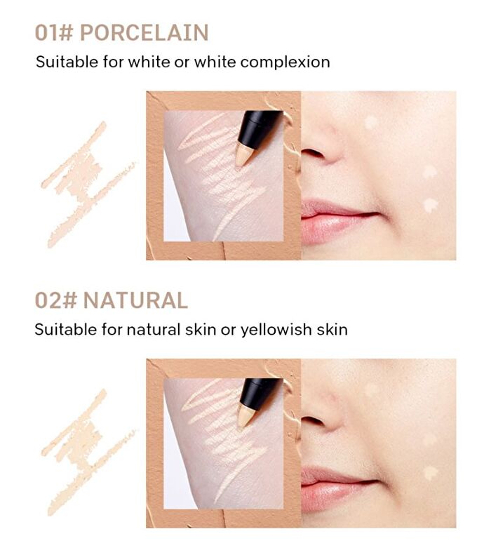 Close-up Shot Concealer Pencil - 4 Colors - #01 - 0.6g