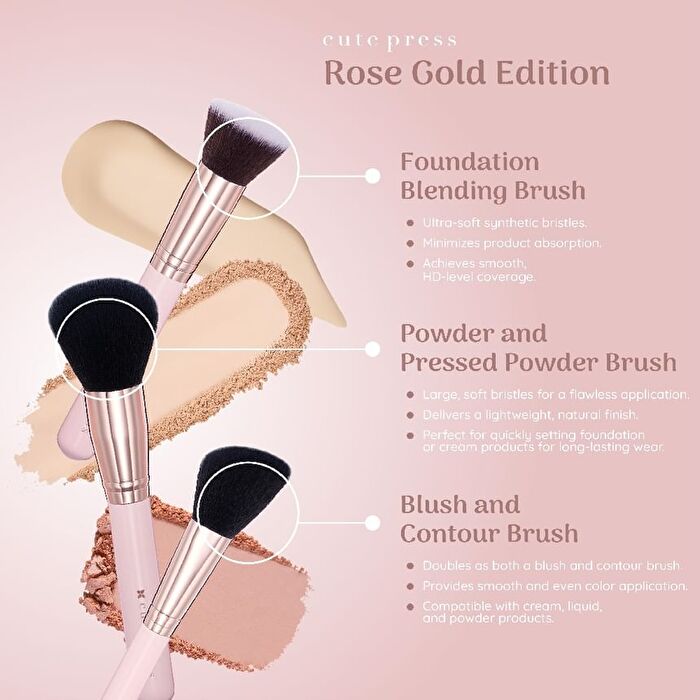 Rose Gold Edition Powder Brush - 1 pc