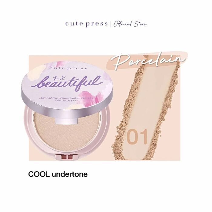 Airy Matte Foundation Powder SPF 30 PA +++ - 04 Medium Beige